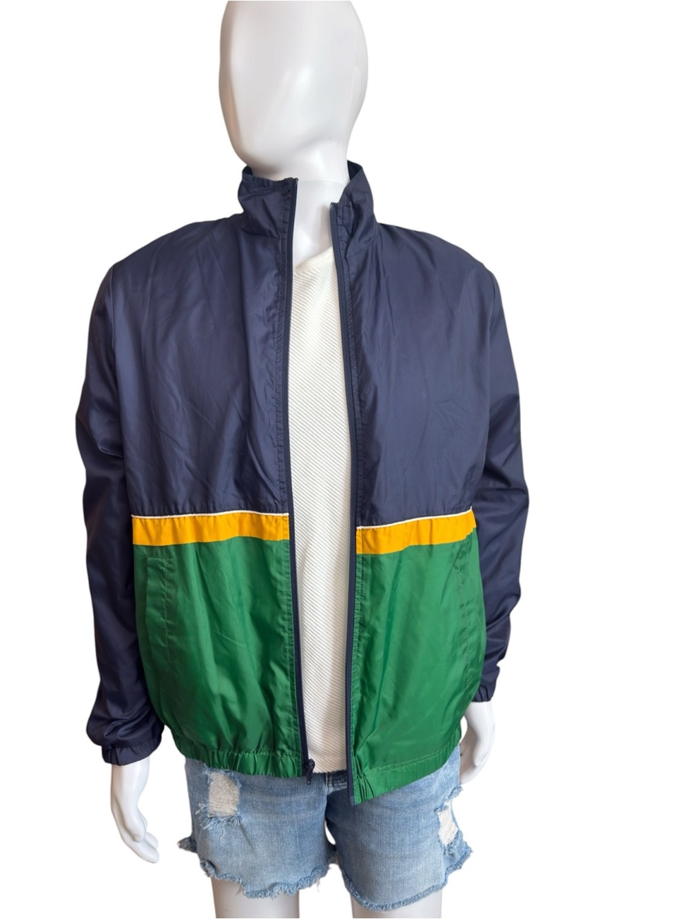 FOREVER 21 Men's zip-up Windbreaker jacket size M